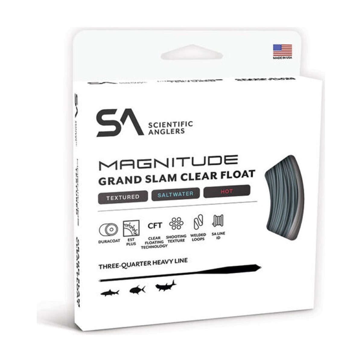 Scientific Anglers - Magnitude Grand Slam Full Float Fly Line - Textured