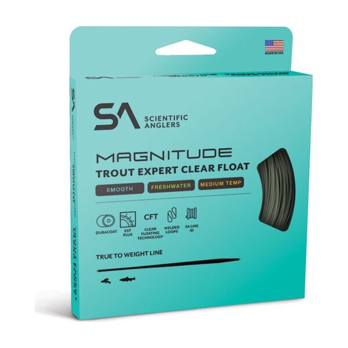 Scientific Anglers - Magnitude Trout Expert Clear Tip Float - Smooth