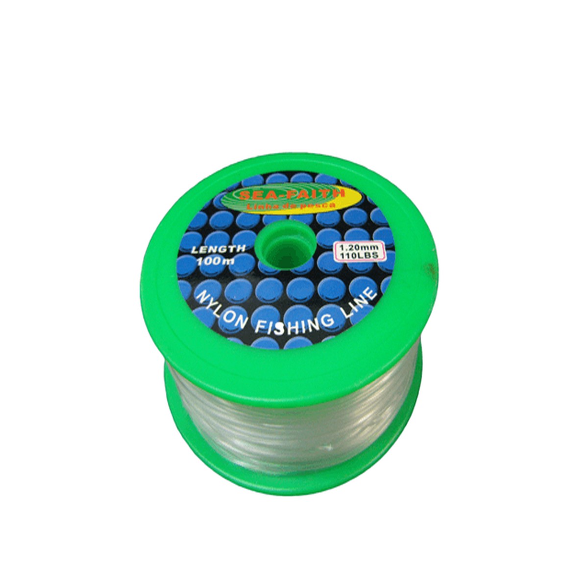 Sea-Faith Nylon Fishing Line- 100lb strain x 100m(328ft) x 1.1mm Thick