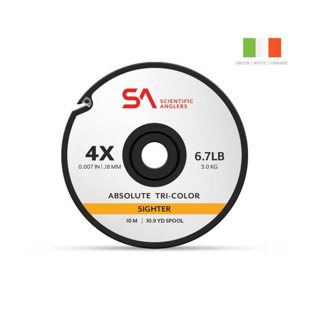 Absolute Tri-Colored Sighter--10M--Scientific Anglers
