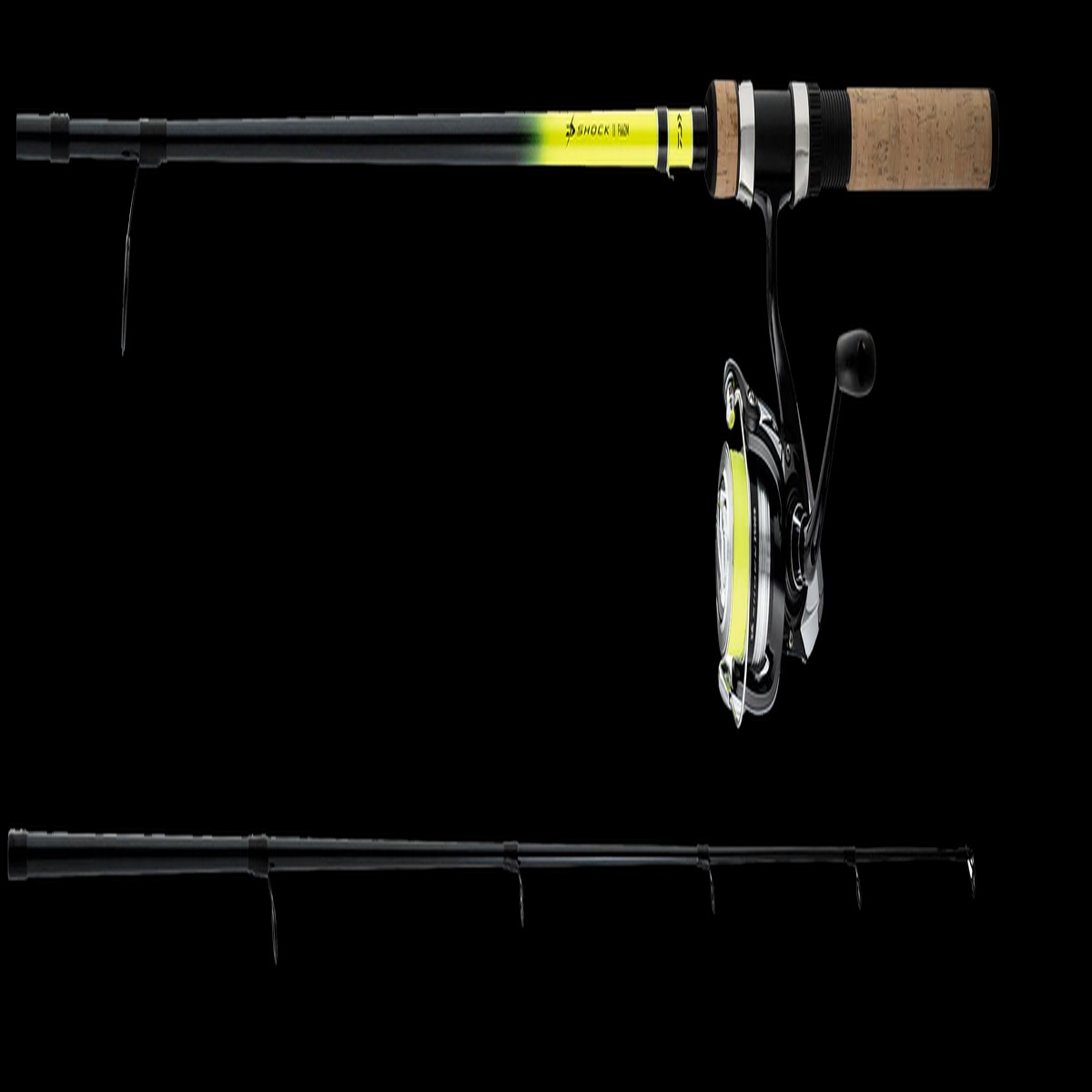 Daiwa D-Shock DS II FW Spin PMC With J-Braid x4 (Braid) Line - 8# DSII10BF562UL-8Y