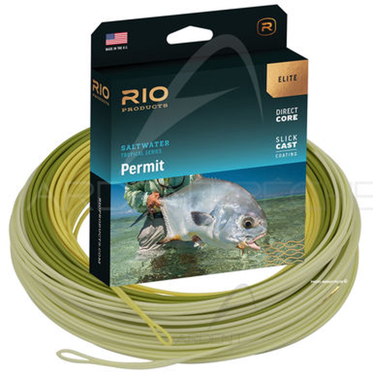 Rio Elite Permit Fly Line Camo