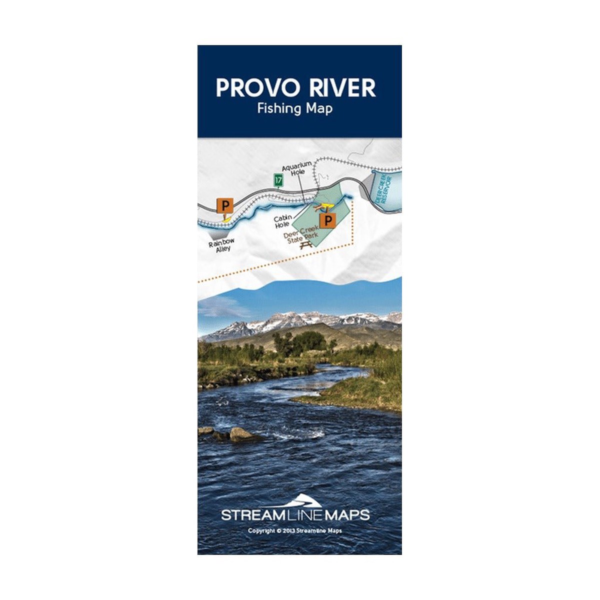 Streamline Maps Fishing Maps