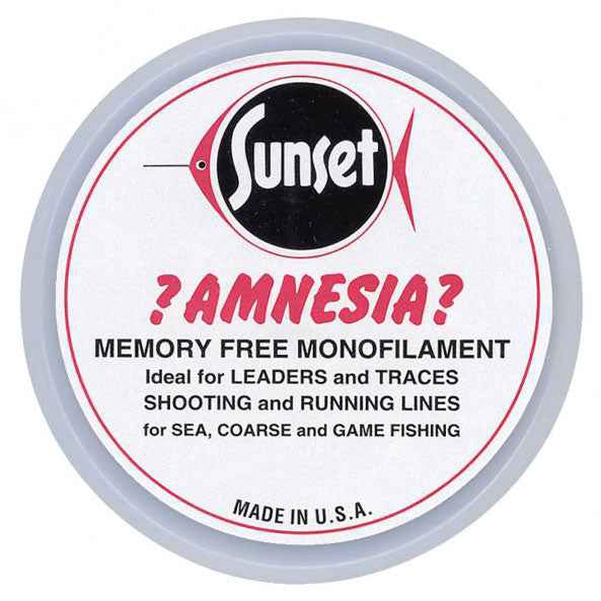 Sunset Amnesia Memory Free Monofilament Trace | 6lb / 2.7kg 100m