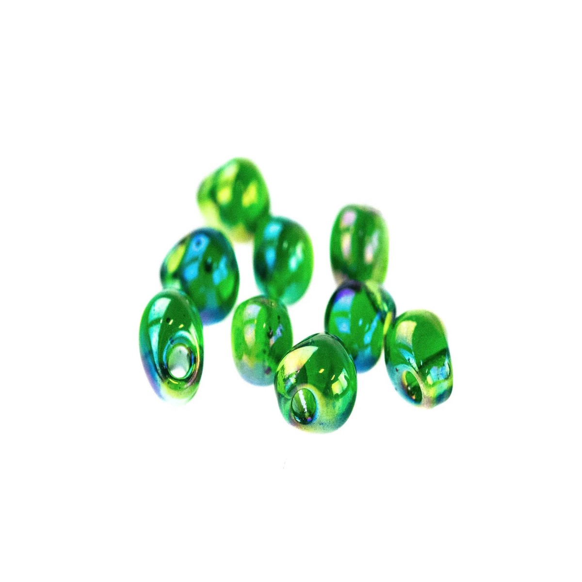 Hareline Hump Back Glass Beads