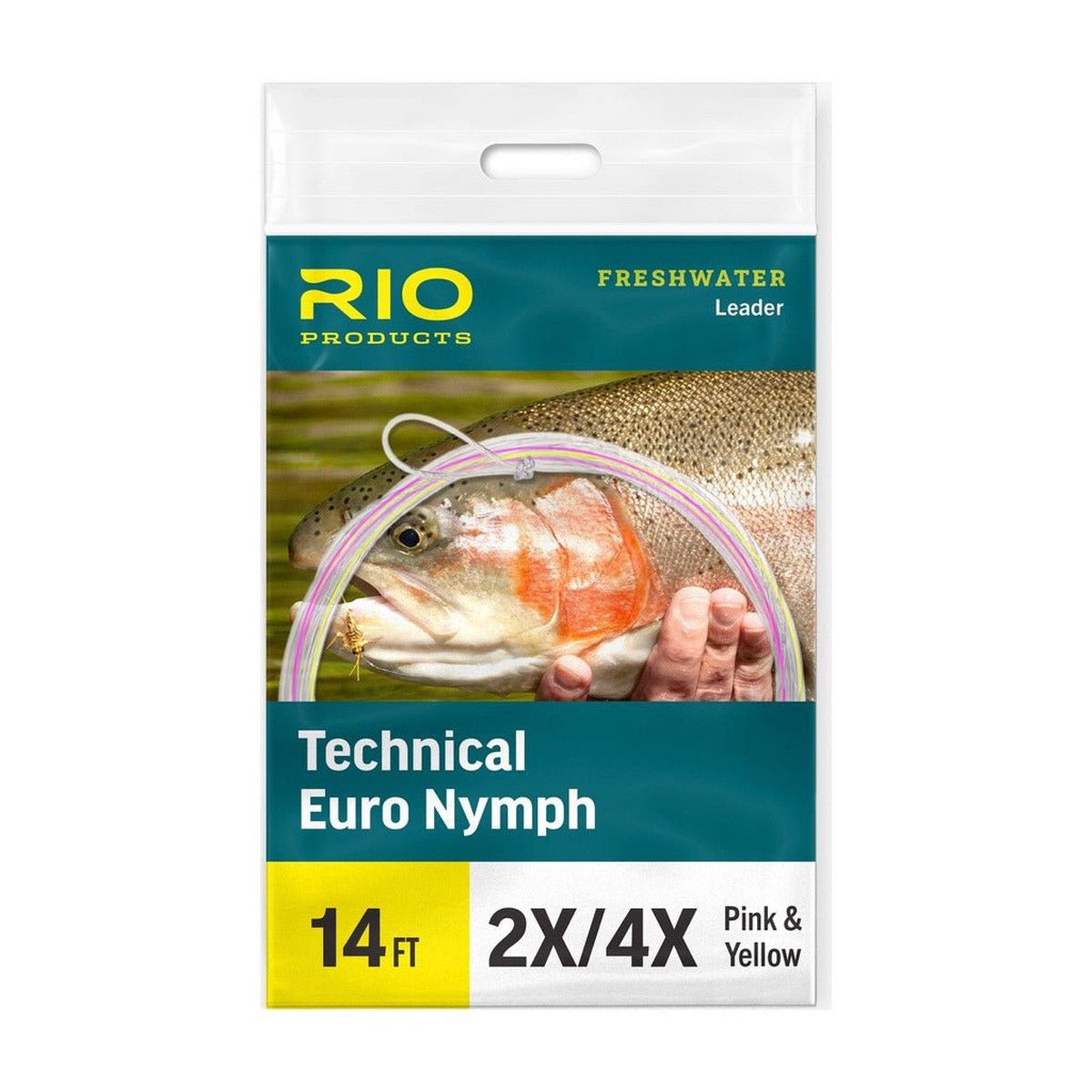 Rio Technical Euro Nymph Leader - 14ft - 2X/4X