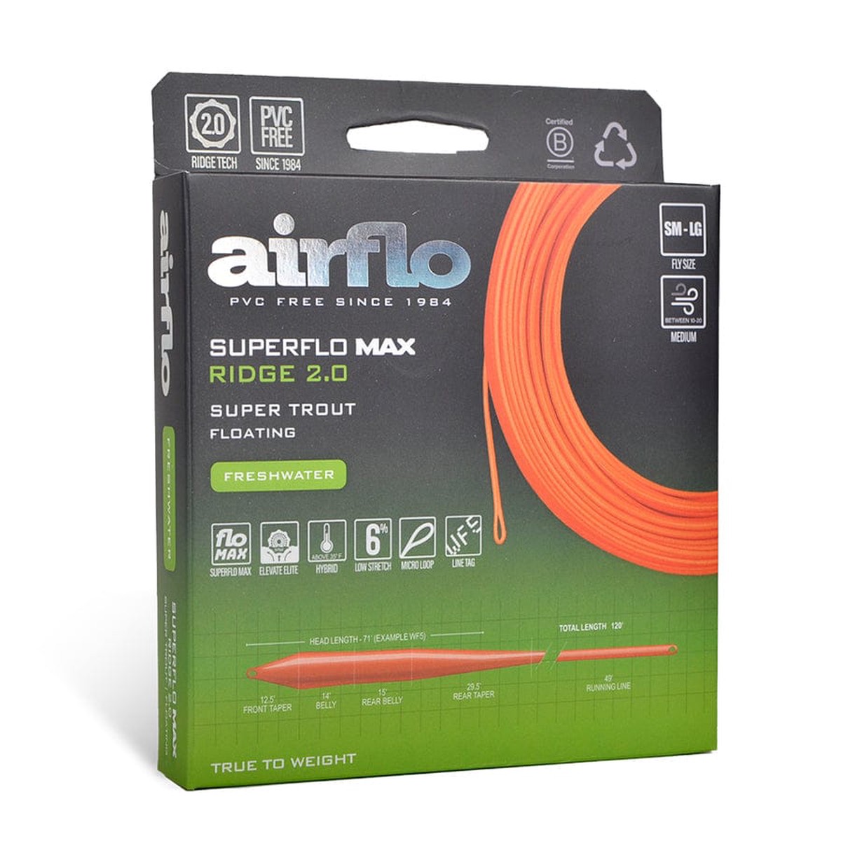 Airflo Superflo Max Ridge 2.0 Super Trout Fly Line