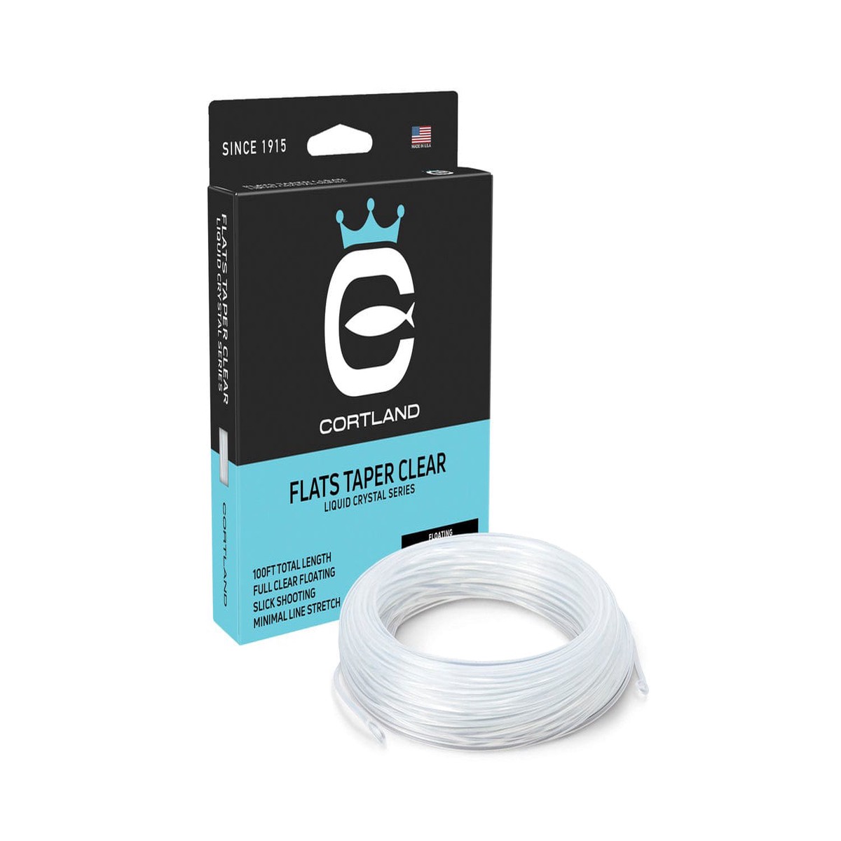Cortland Liquid Crystal Flats Taper Fly Line