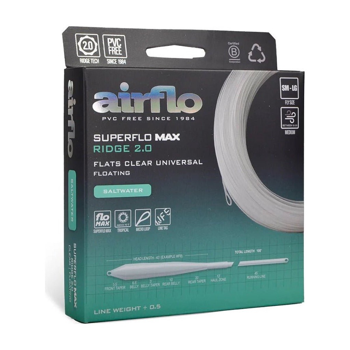 Airflo Superflo Max Ridge 2.0 - Flats Universal - Clear Floating