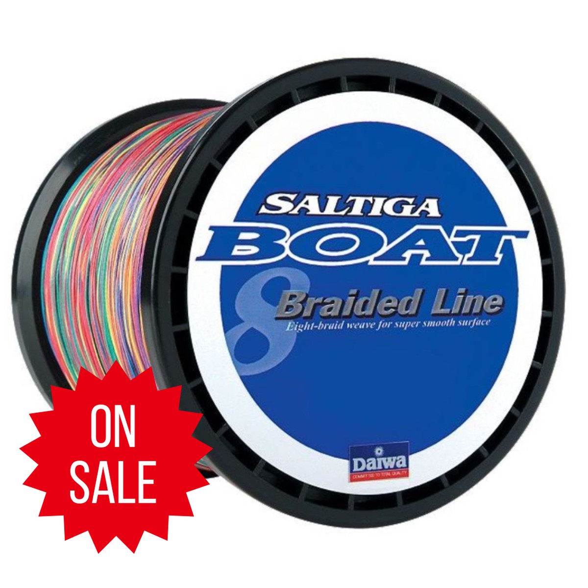 Daiwa Saltiga Boat Braid 1800m Bulk Spools *Clearance Models*