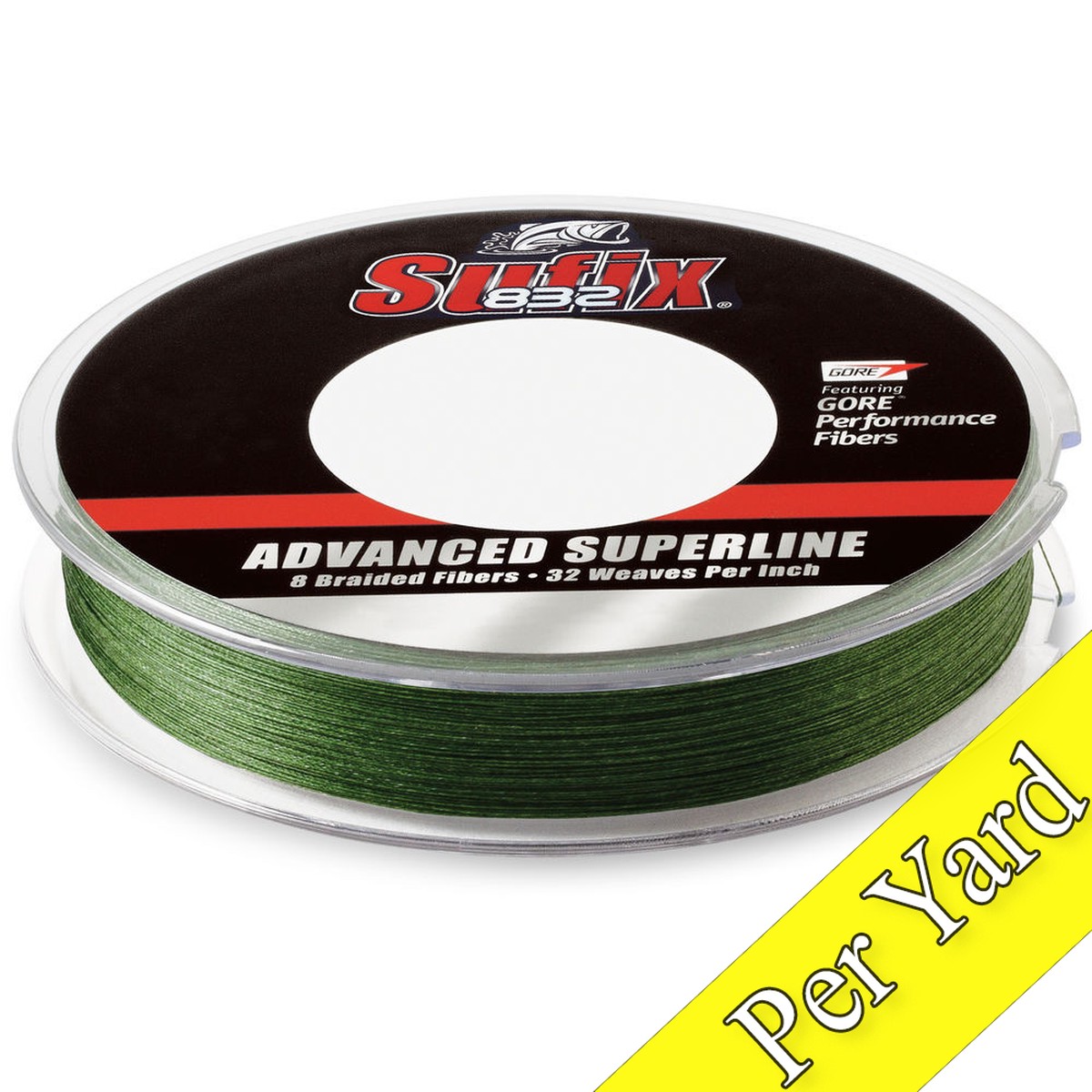 Sufix 832 Braided Line (Per Yard)