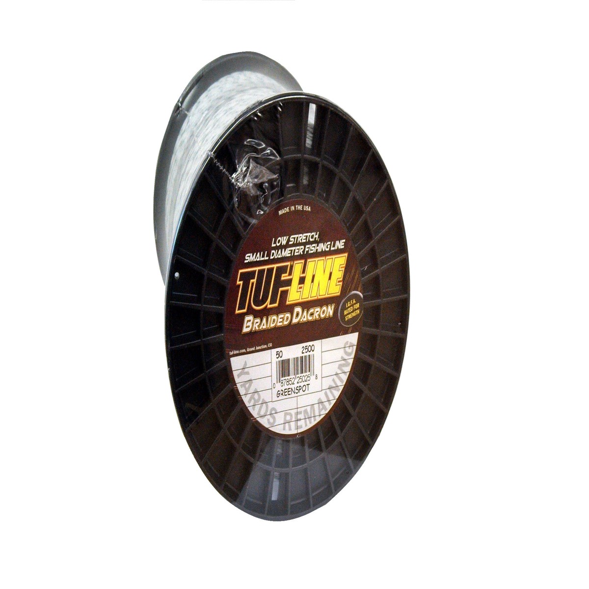 Tuf-Line Dacron Green Spot Spool