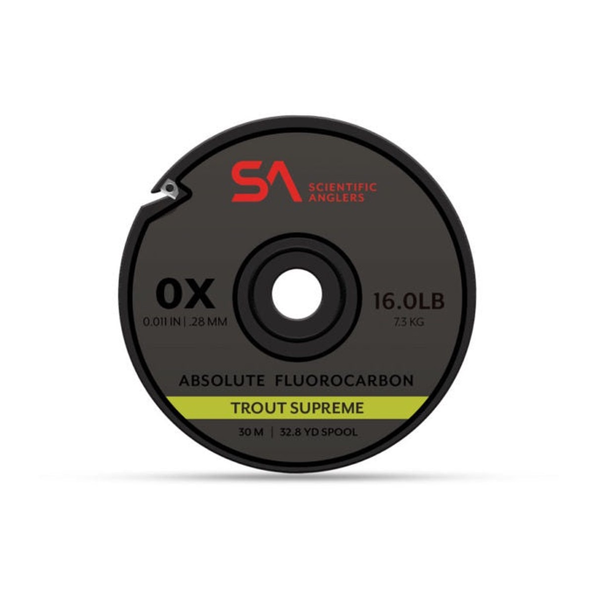 Absolute Trout Supreme Fluorocarbon Tippet 30m--Scientific Anglers