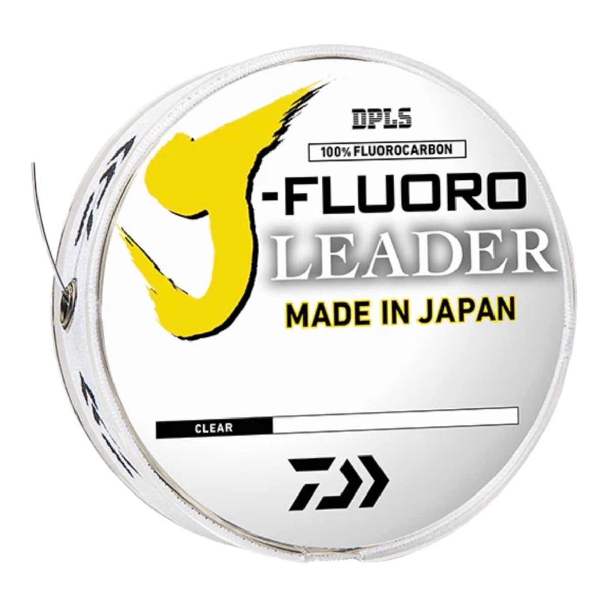 Daiwa J-Fluoro Fluorocarbon Leader Line - 50 yd Spool