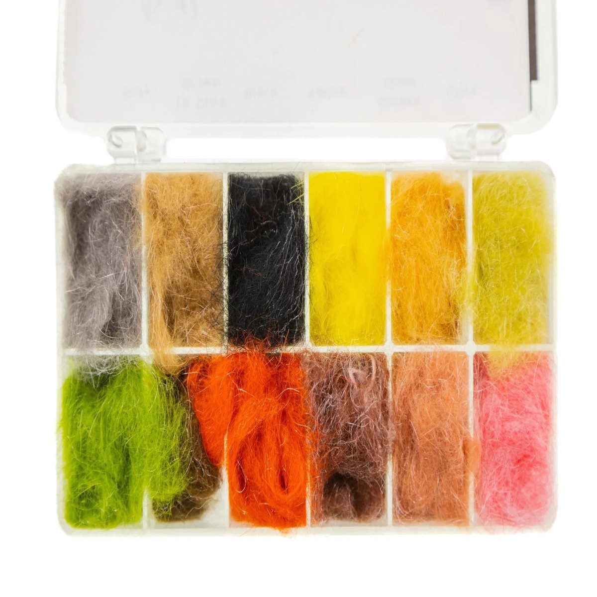 Hareline Hare-Tron Dubbing - Multi Color Assortment w/ Dispenser