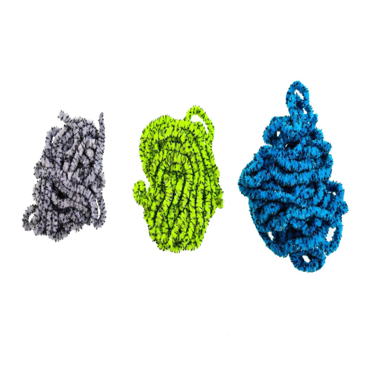 Hareline UV Mottled Galaxy Mop Chenille