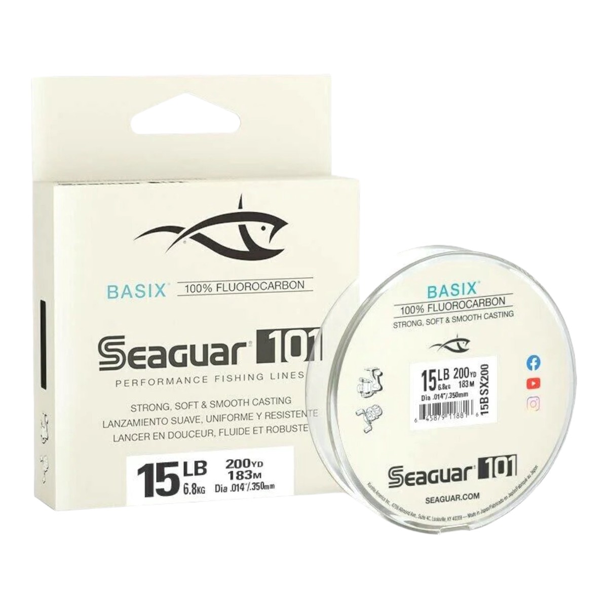 Seaguar BasiX Fluorocarbon Line
