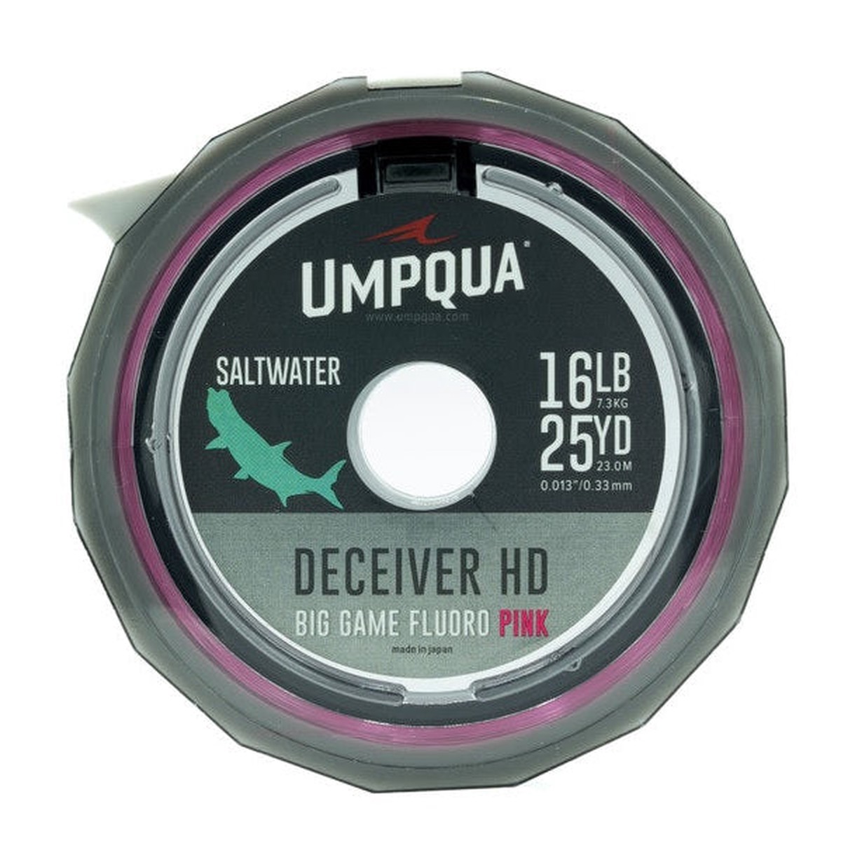Umpqua Deceiver HD Big Game Fluorocarbon Tippet Pink (25 yds)