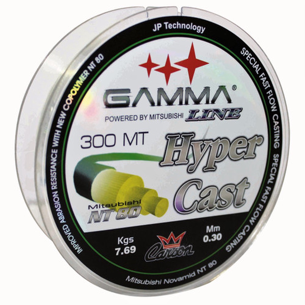 CARSON SENSOMAX DORADA /TAIGA HYPERCAST MONOFILAMENT SPOOL LINE MT.300 D.0,40