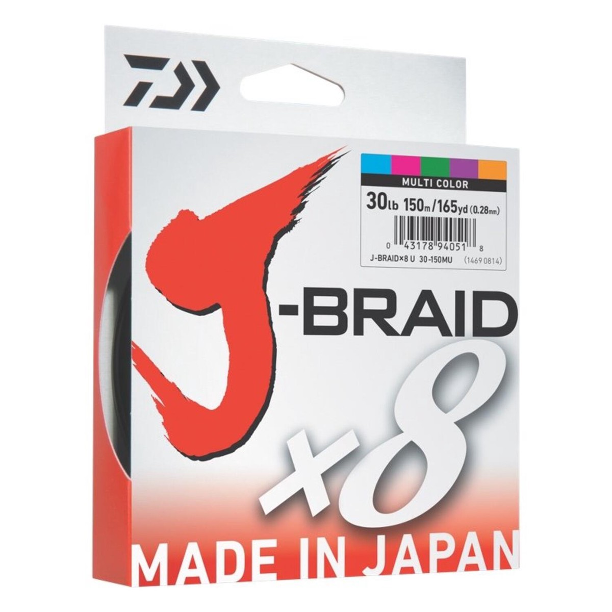 Daiwa J-Braid X8 Braid By The Yard