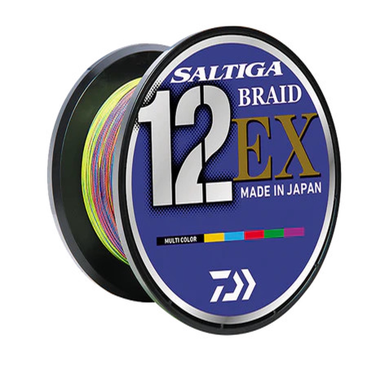 Daiwa Saltiga x12 Multicolor Braided Line Bulk Spool *Clearance*