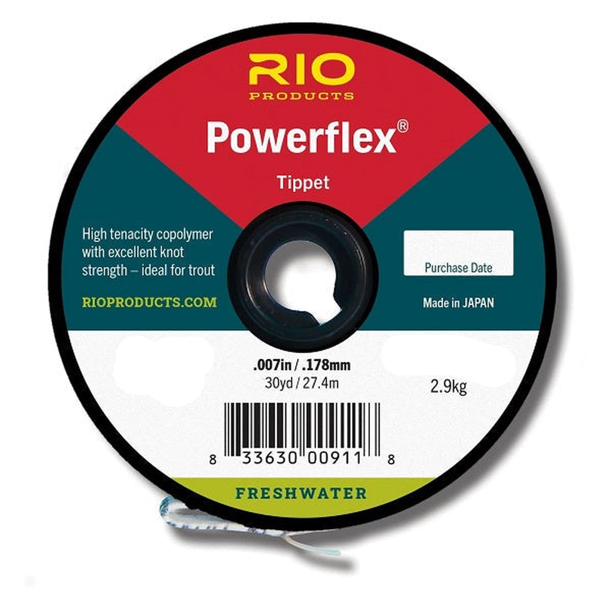 Rio Powerflex Tippet--30 yds.