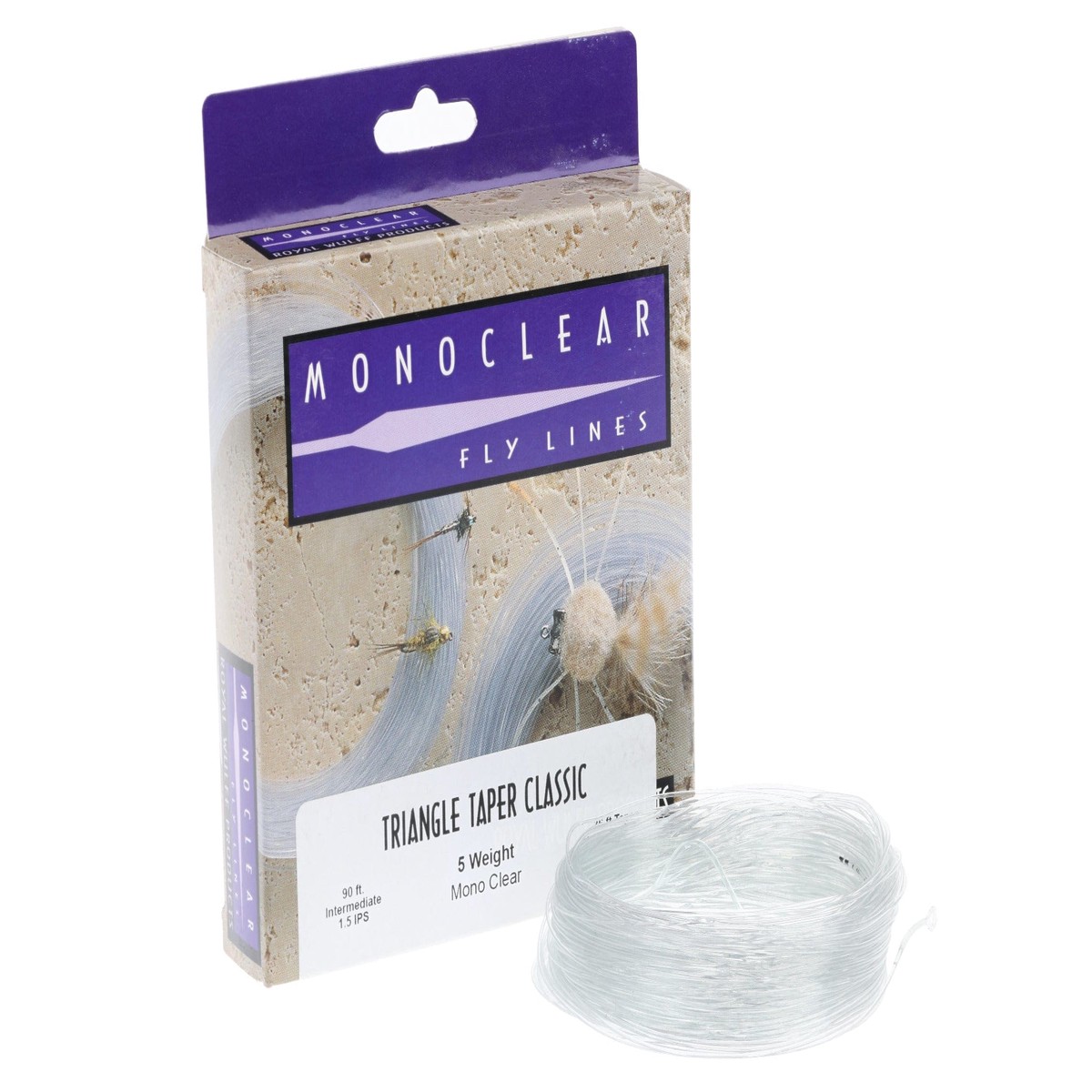 Royal Wulff Triangle Taper Classic Intermediate Mono Clear Fly Line