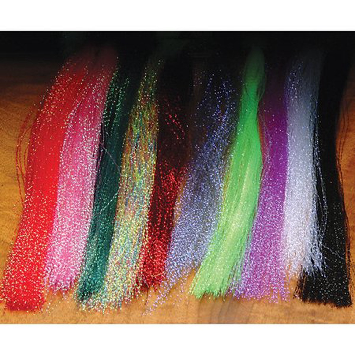 Hareline Krystal Flash - Uv Orange