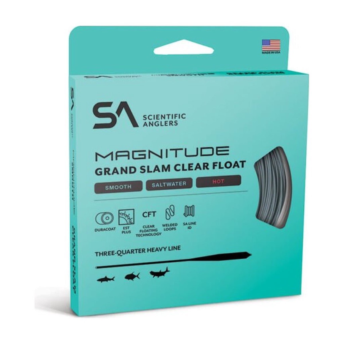 Scientific Anglers - Magnitude Grand Slam Full Float Fly Line - Smooth
