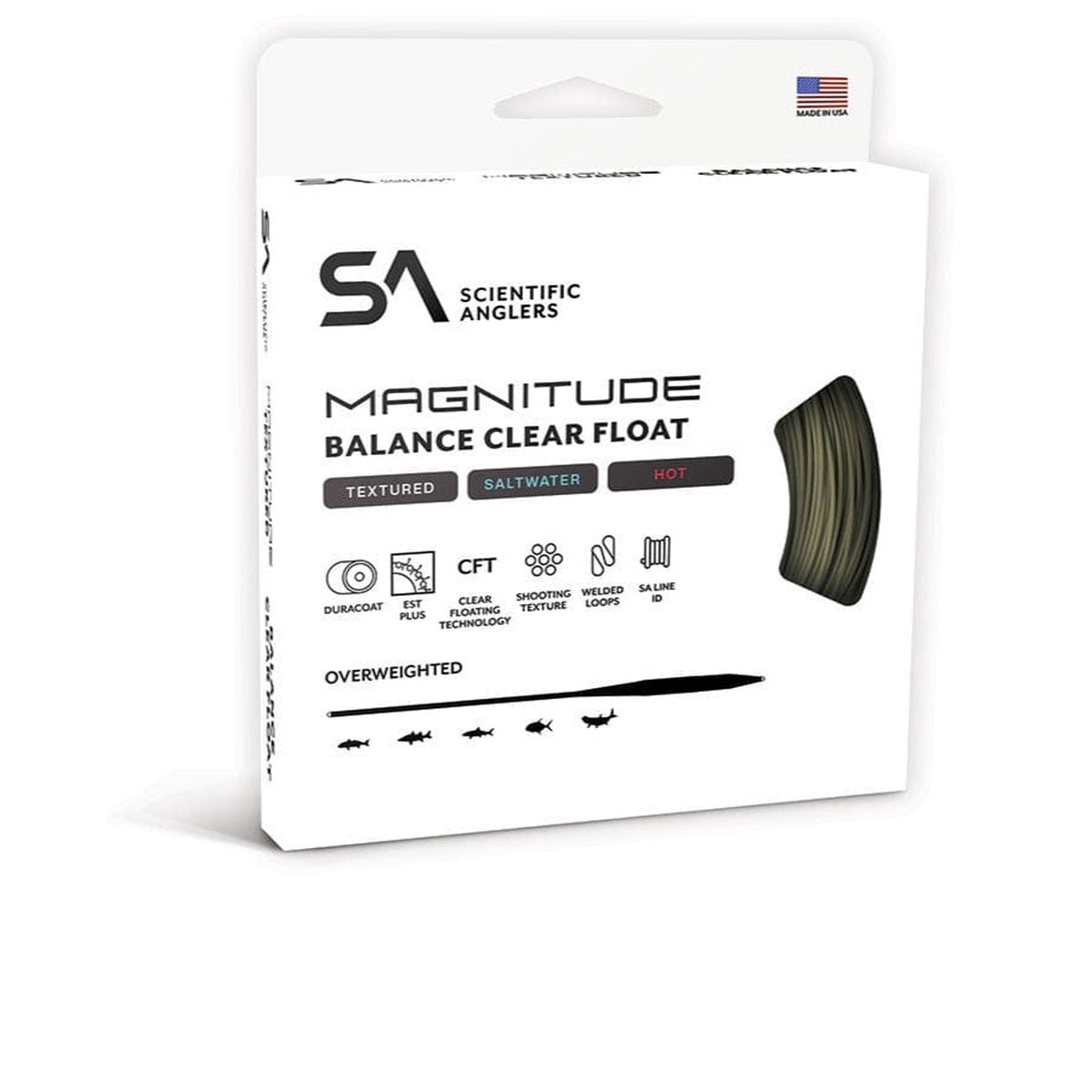 Scientific Anglers Magnitude Textured Balance Clear Float Fly Line