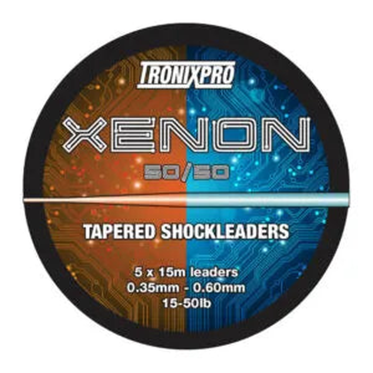 Tronixpro Xenon 50/50 Tapered Shockleaders - 0.40mm-0.80mm 26-80lb