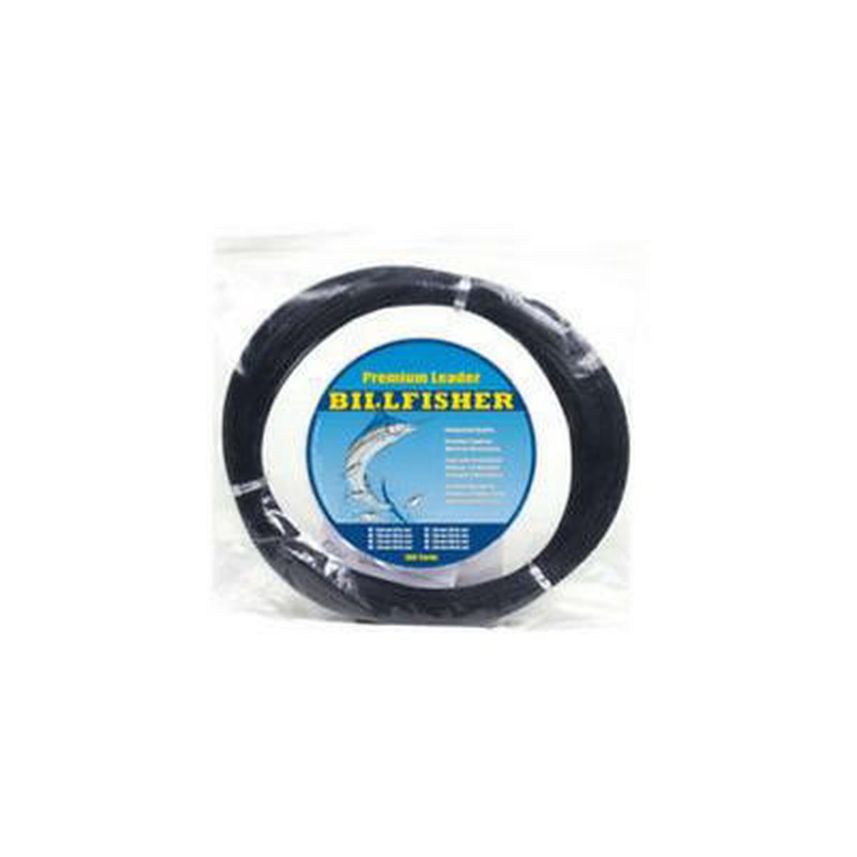 Billfisher Mono Leader Coil 400 Pounds 100 Yards Black