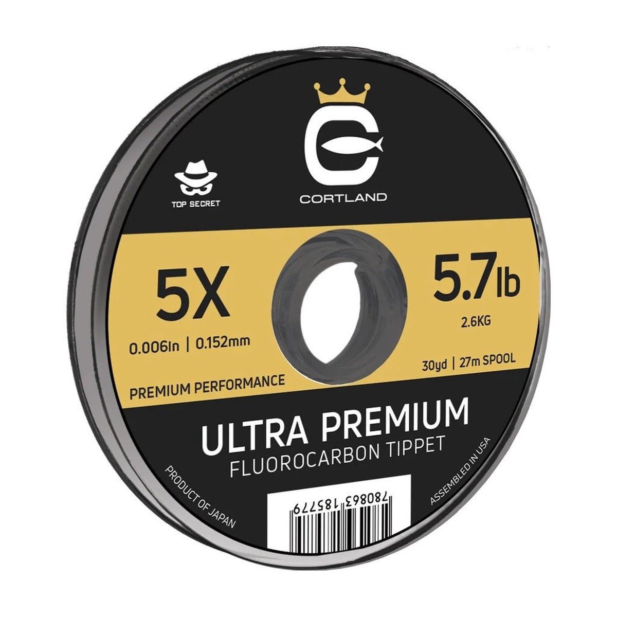 Cortland Ultra Premium Fluorocarbon Tippet - 100 yd