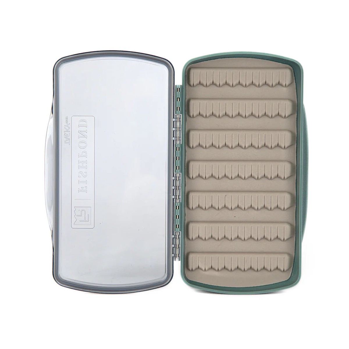 Fishpond Tacky Pescador Fly Box- Medium- Low Pro- Clear- Smoke Grey (Copy)