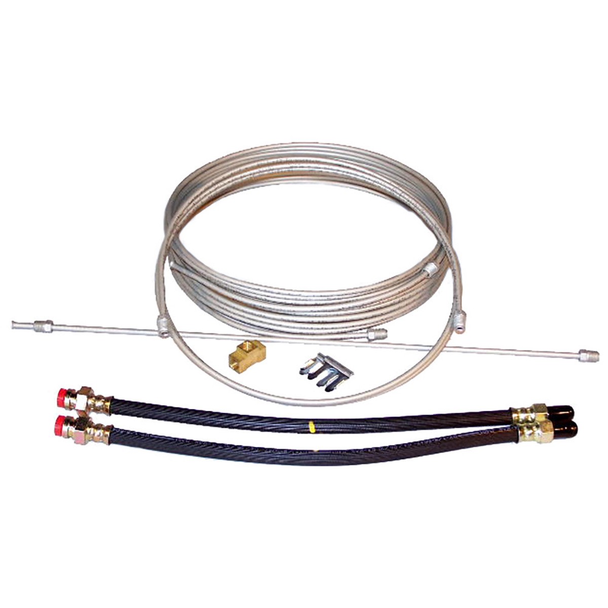 Load Rite Steel Brake Line Kit - Single Axle