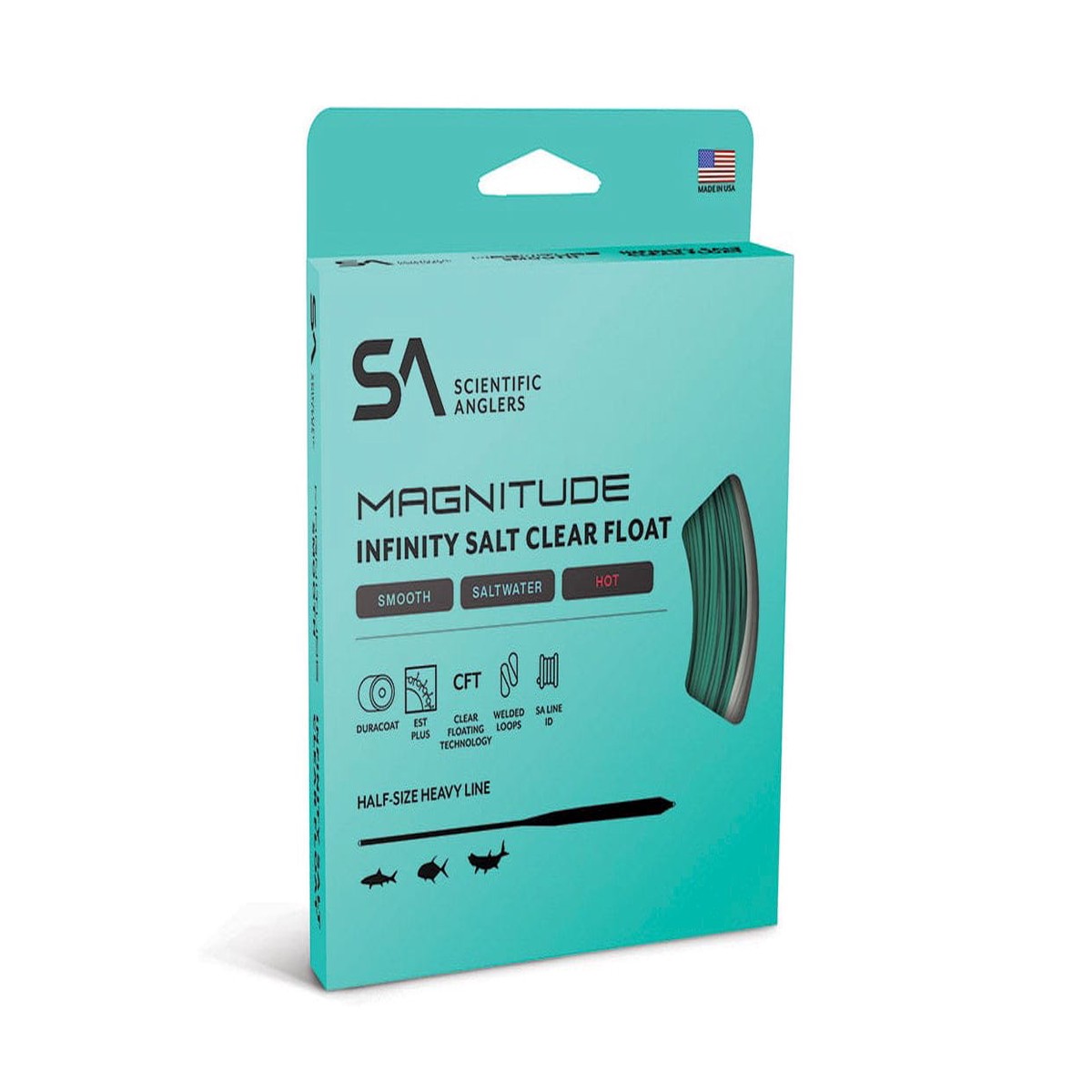 Scientific Anglers Magnitude Smooth Infinity Salt Fly Line