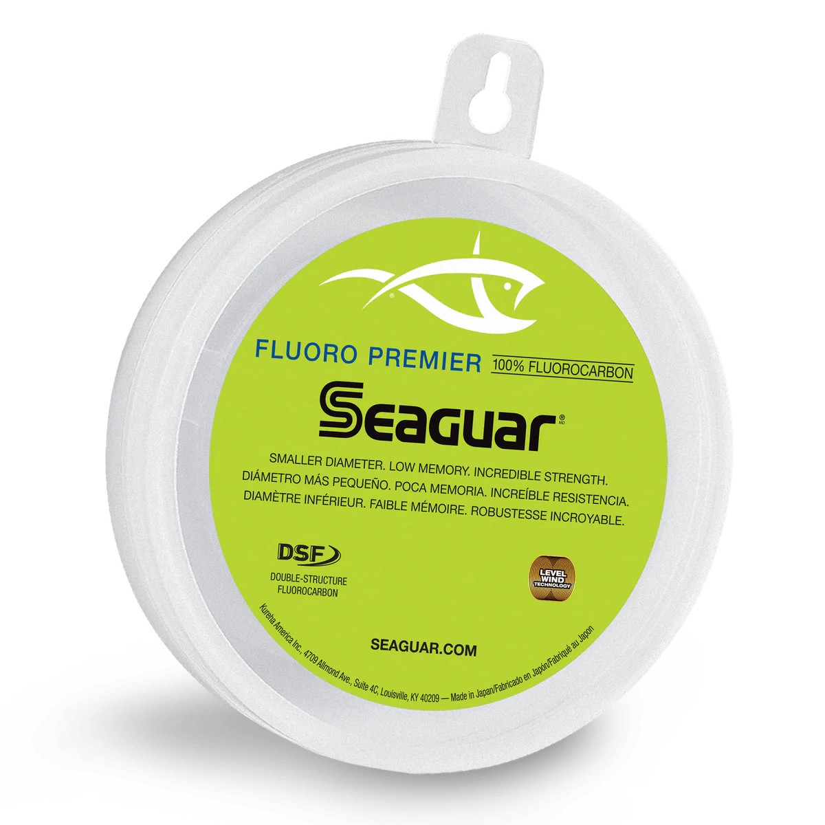 Seaguar Fluoro Premier Fluorocarbon Leader 25 Yards