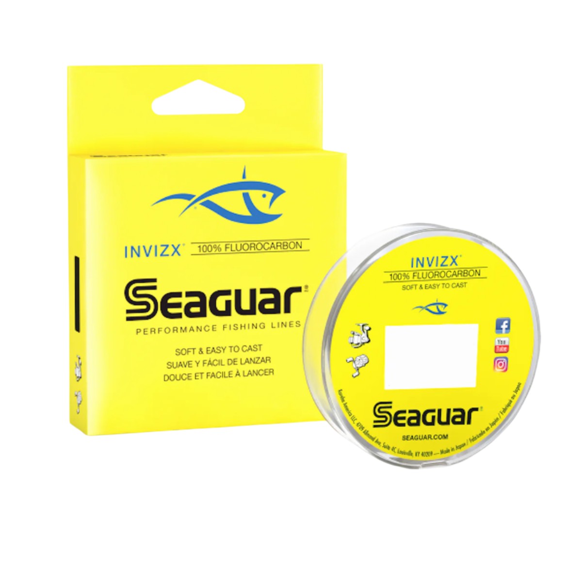 Seaguar InvizX Fluorocarbon Line
