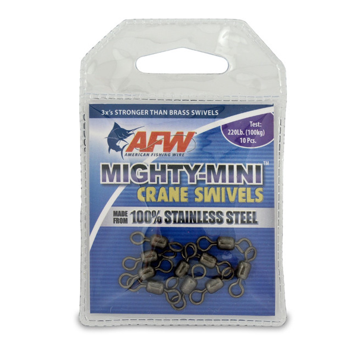AFW Mighty-Mini Crane Swivel 220# 10 Pack