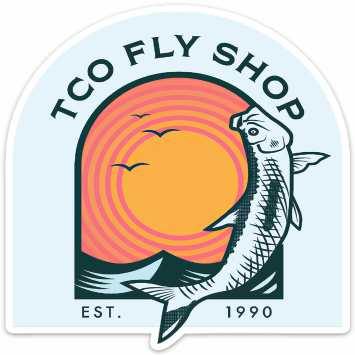 TCO Sticker Jumping Tarpon
