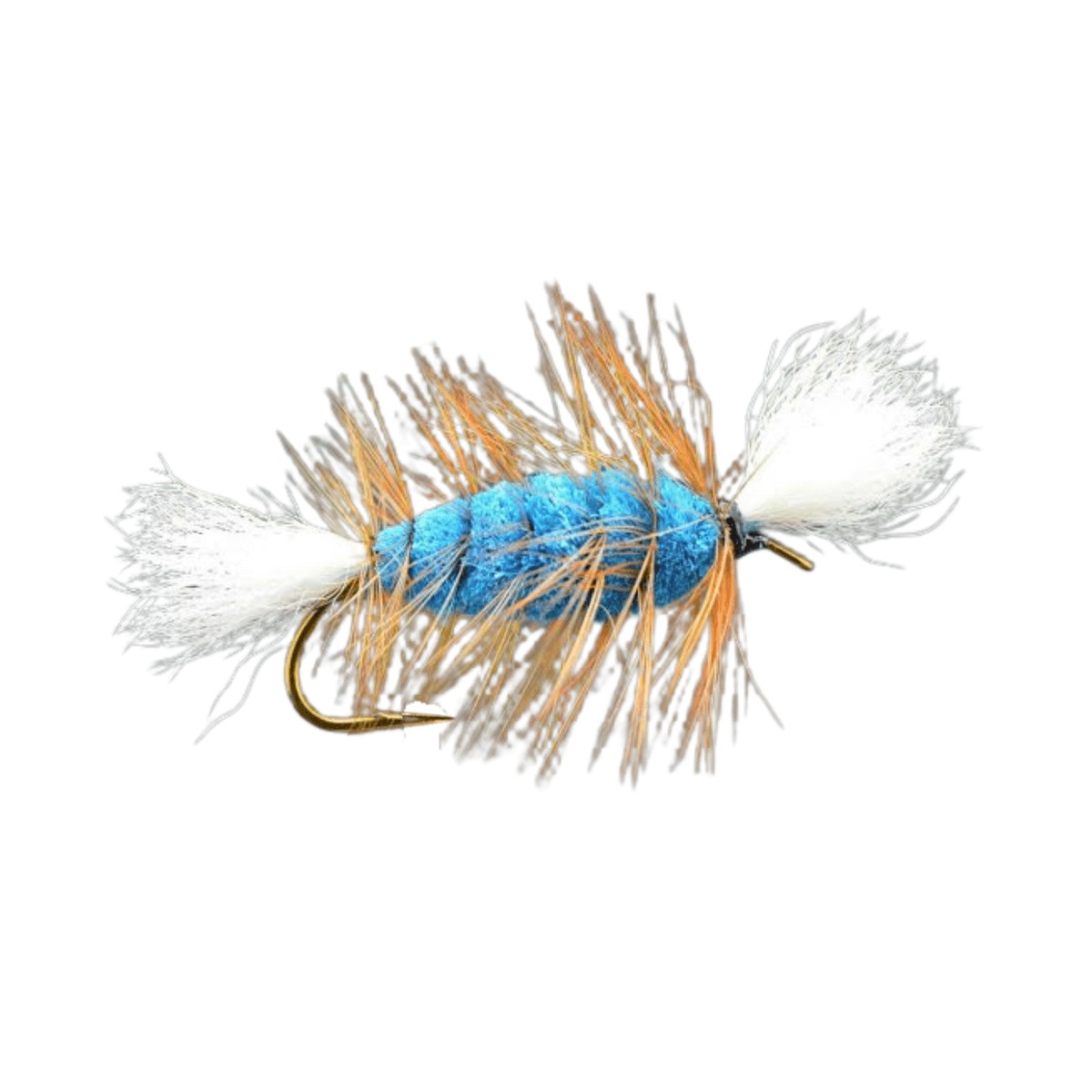 Wulff Bomber Labatt Blue-Brown Hackle Salmon Fly