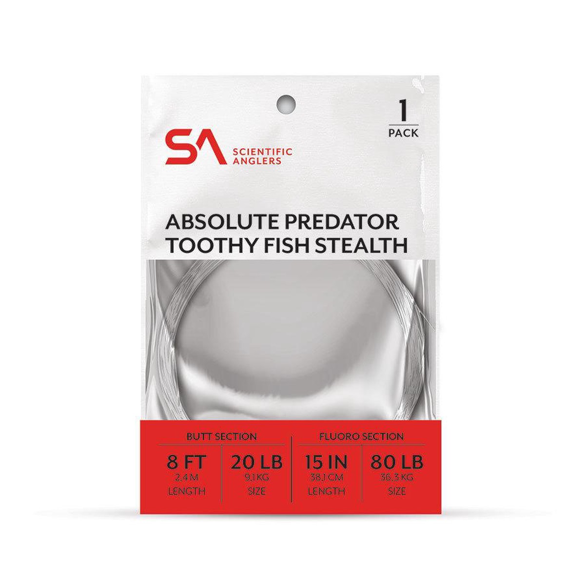 Absolute Predator Toothy Fish Stealth Leader