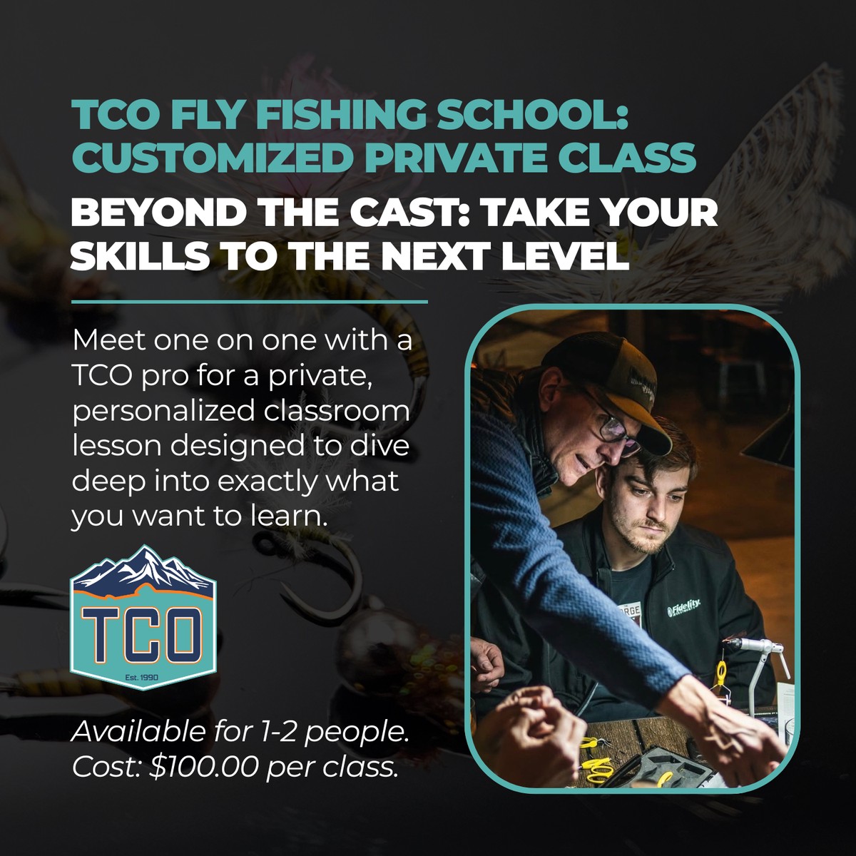 TCO Fly Fishing School: Beyond the Cast - Take your fly fishing knowledge to the next level - Bryn Mawr
