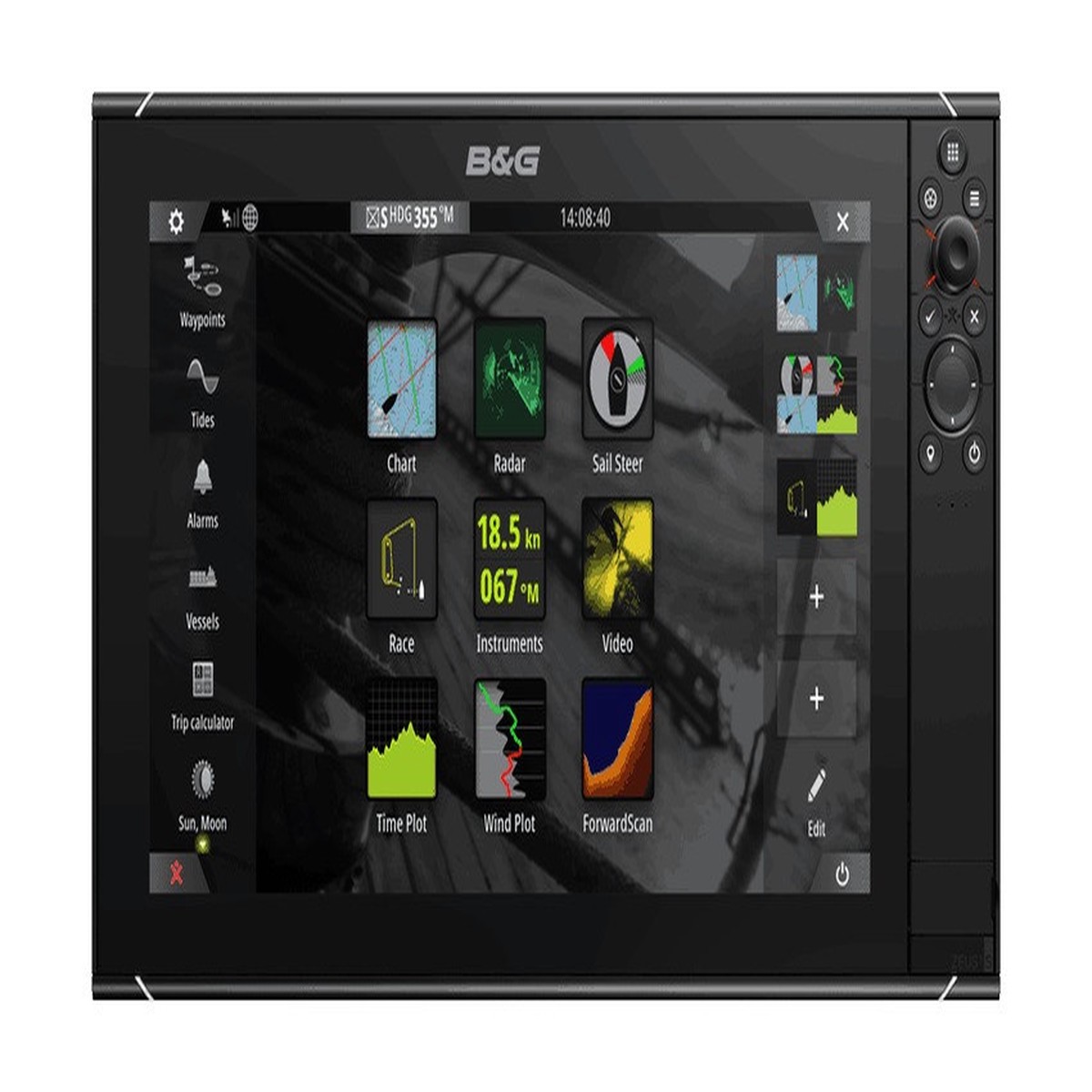 B&G Zeus 3S 16 inch touchscreen display - 000-15410-001
