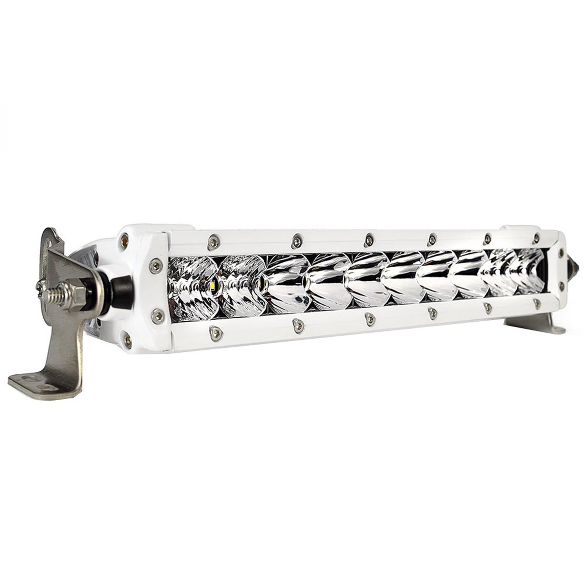 Black Oak Single Row Combo 10" Light Bar - White - 10CM-S5OS