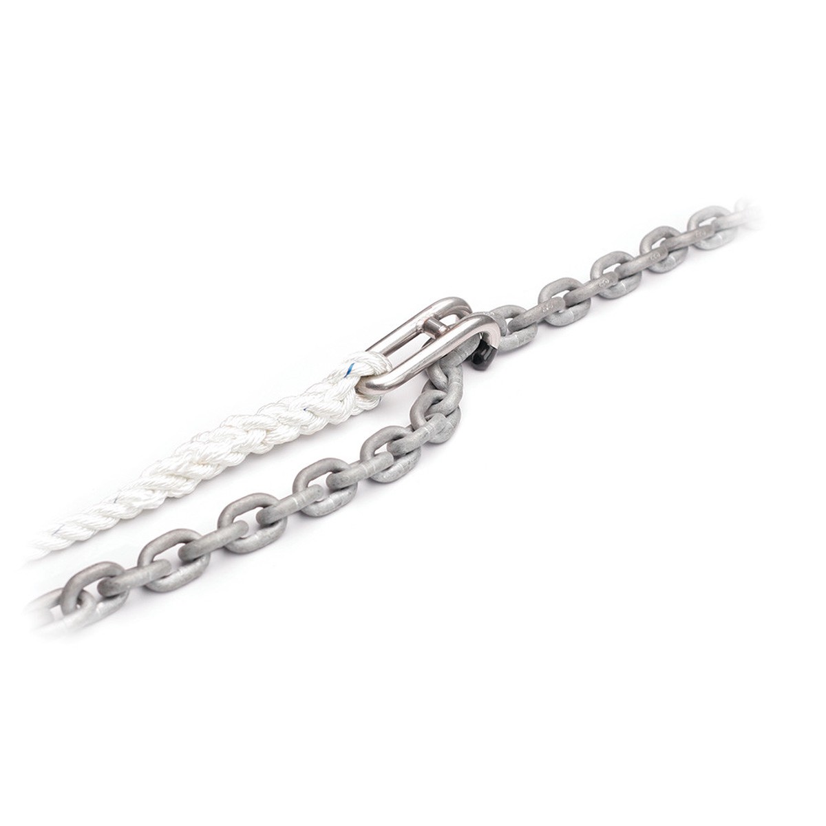 C. Sherman Johnson "Captain Hook" Chain Snubber Small Snubber Hook f/1/4" 5/16" Chain w/12 of 1/2" 3 Strand Nylon