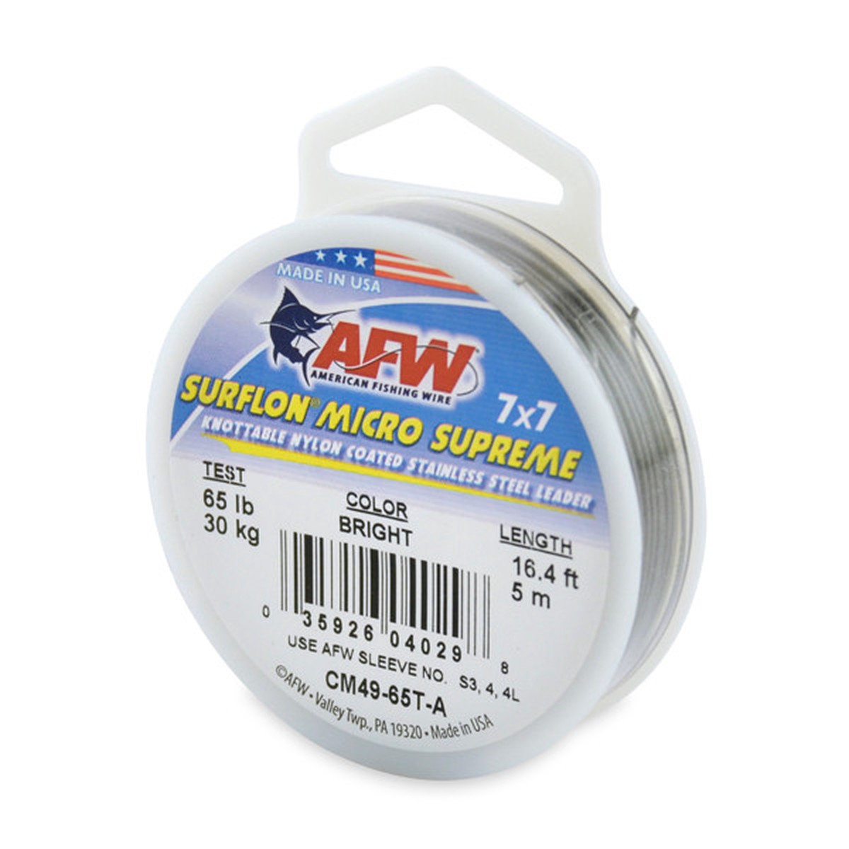 AFW Surflon Micro Supreme 5 Meters Bright Test: 65