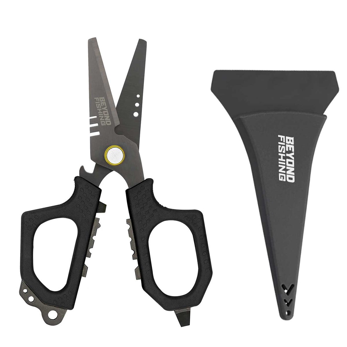 Beyond Fishing 6.5" Pro Shears - Premium Braid Cutting Scissors