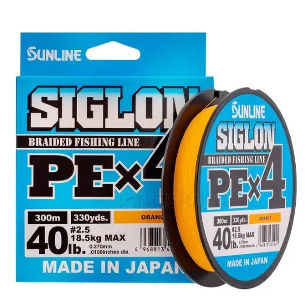 Sunline PE Line X4 Siglon 300M Braided Line
