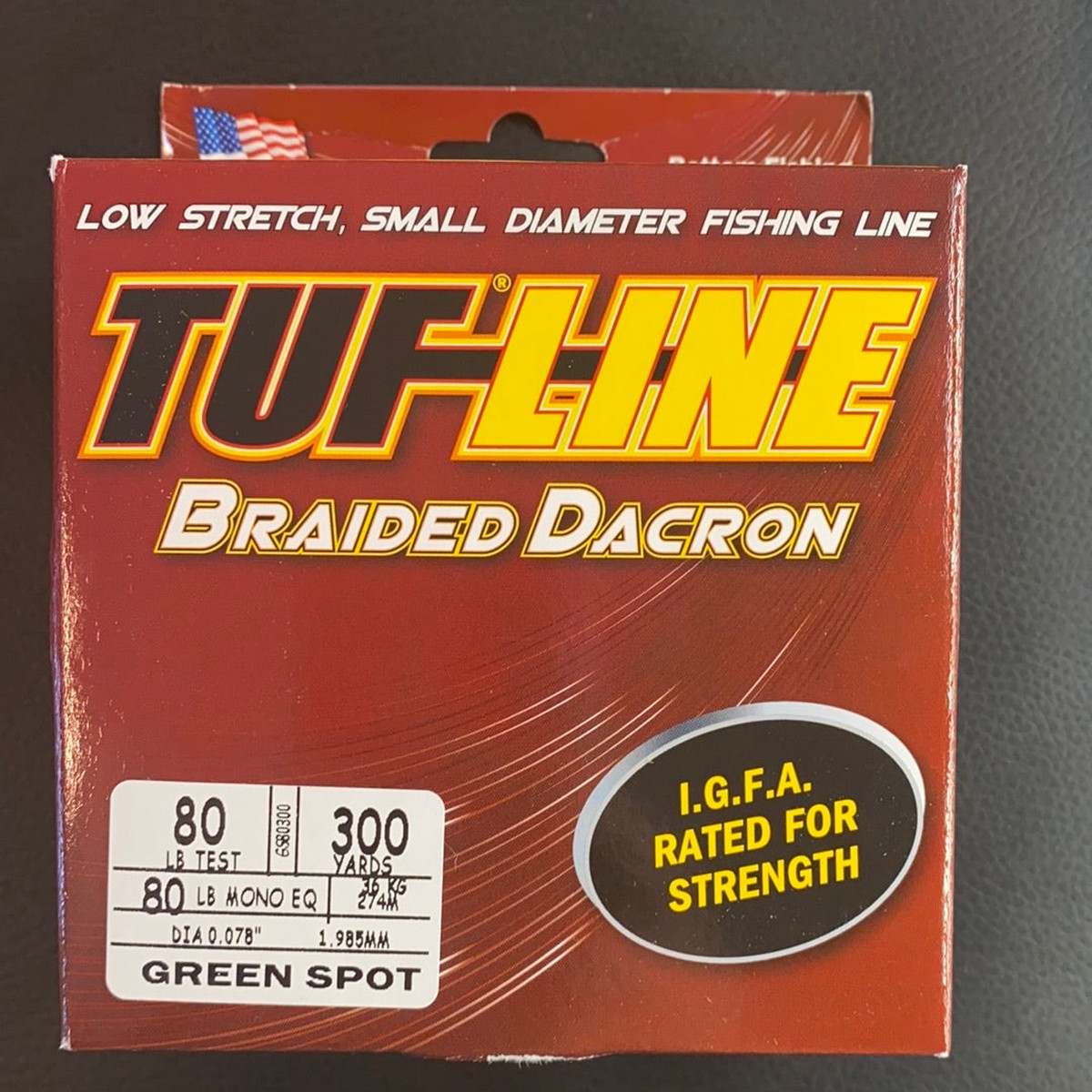 Tuff Line 80lb test Braided Dacron